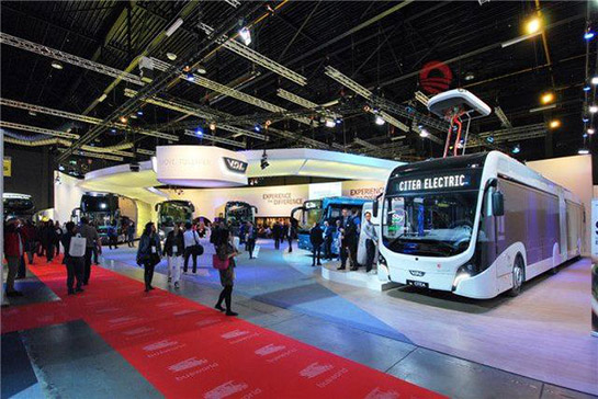 BUSWORLD EUROPE2019展位设计,比利时客车展台搭建,布鲁塞尔客车展览设计